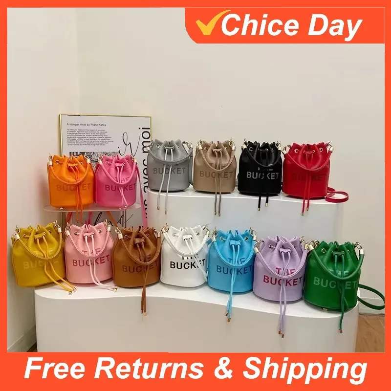 Women Bags Popular Brands - Borsa a secchiello da donna alla