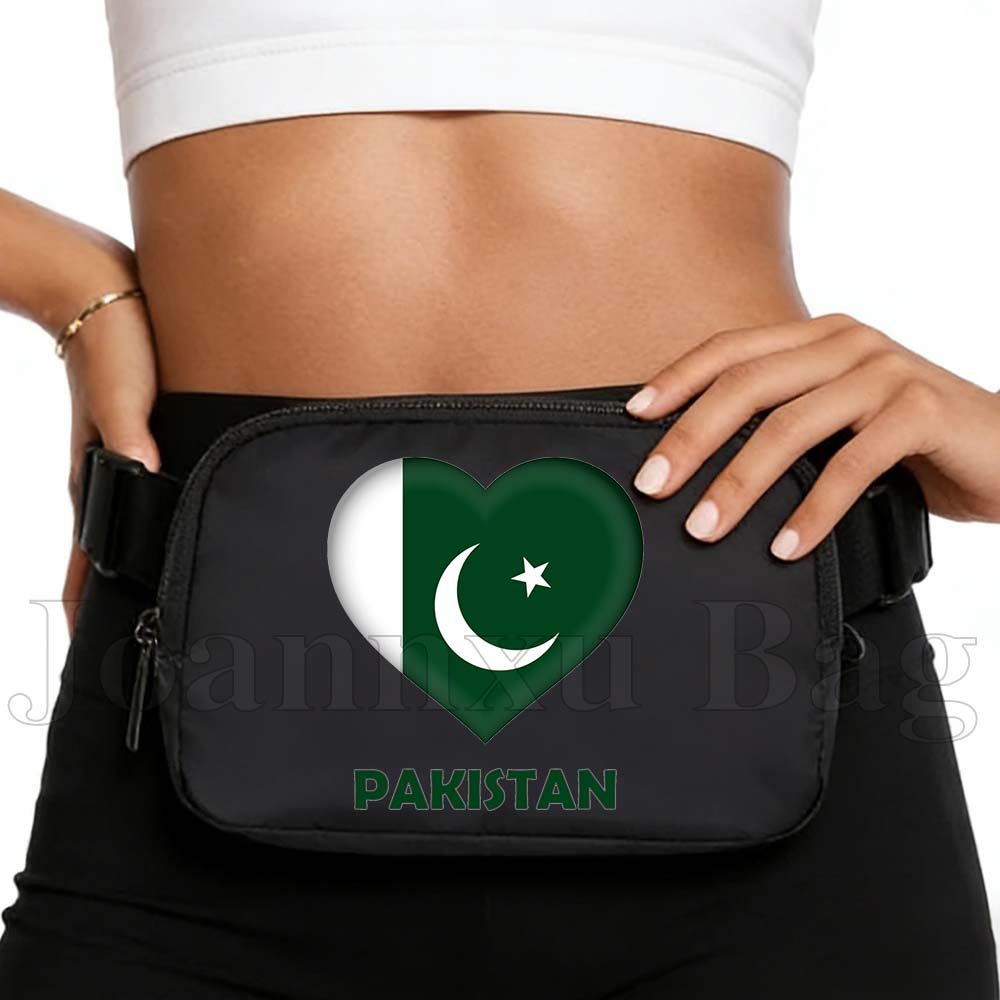 Women Bags In Pakistan - Borsa da Cintura Multifunzionale con Bandiera