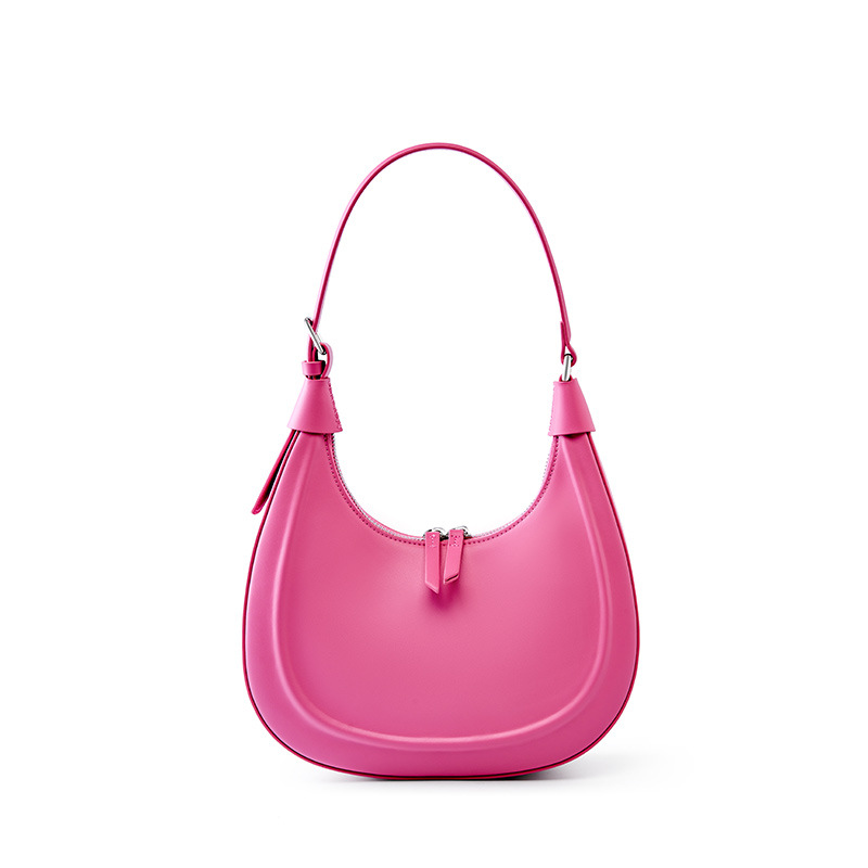 Women Bags Jw Pei - Borsa Hobo Rosa in Vera Pelle