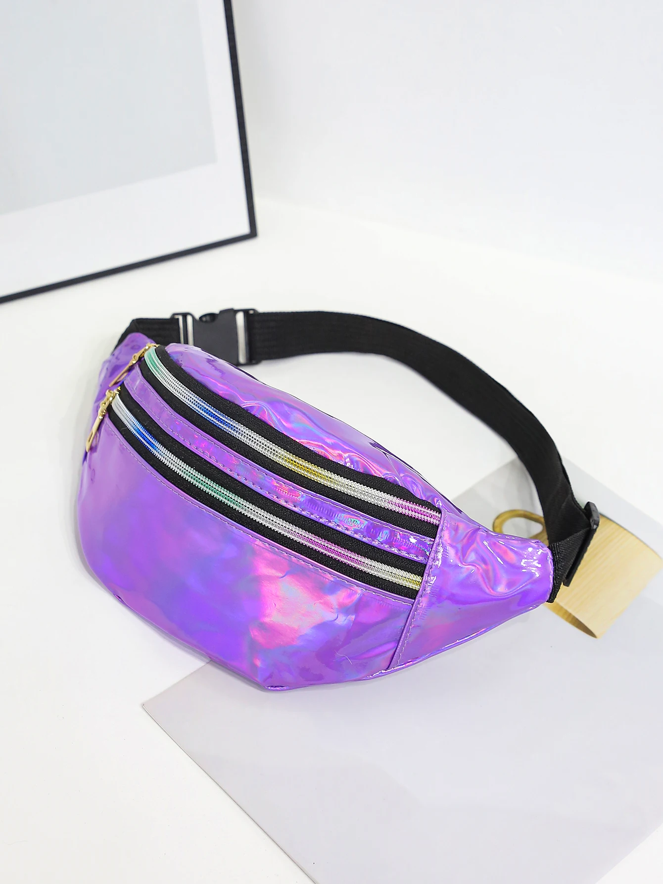 Women'S Bum Bags - Marsupio Laser marsupio per donna Cross