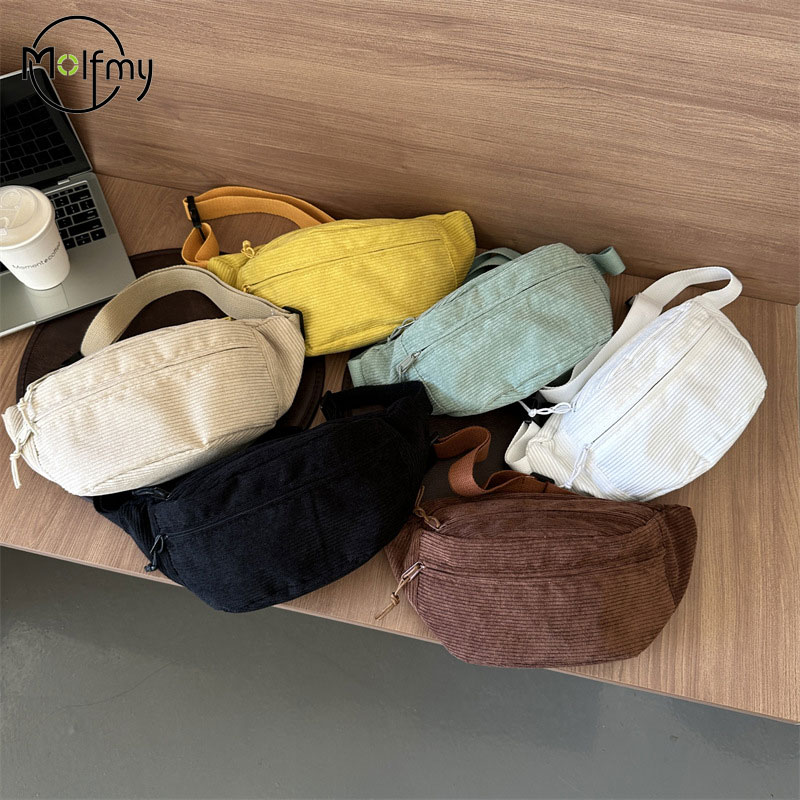 Women'S Bum Bags - Marsupio da donna in velluto a
