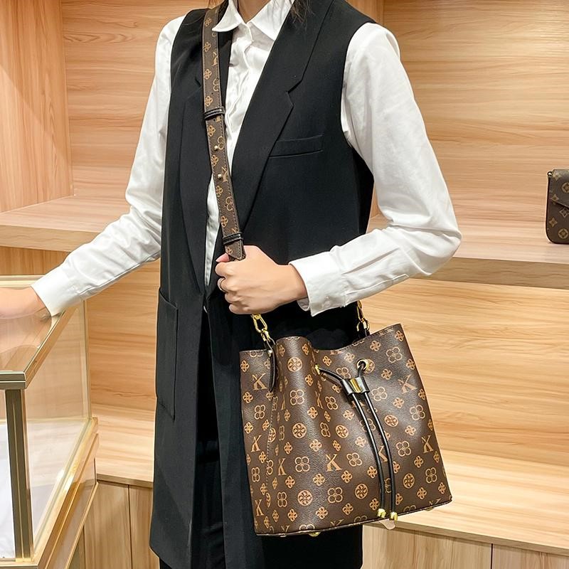 Women Bags Popular Brands - Borsa a secchiello da donna di