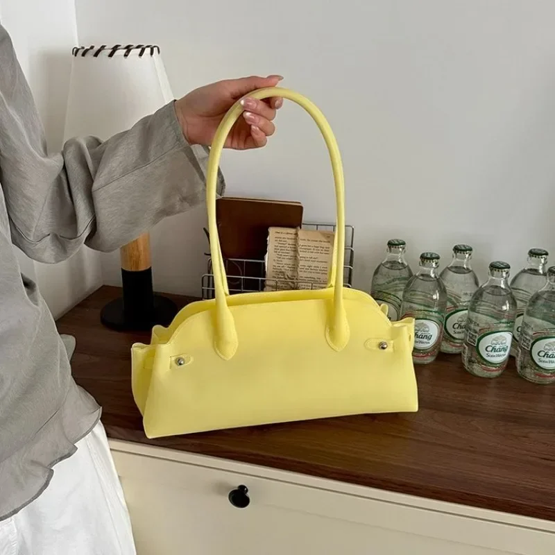 Women Bags Popular Brands - Borsa a Tracolla in Pelle per