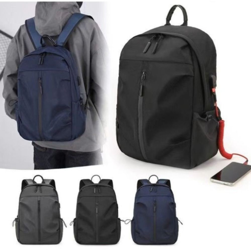 Women Bags Grey - Zaino Versatile in Nylon di Alta