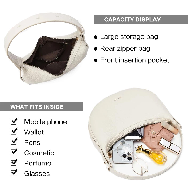 Borsa a Tracolla da Donna in P - Half Moon Crescent recensione e prezzo