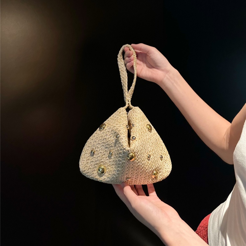 Borsa a tracolla triangolare i - Women'S Raffia Bags recensione e prezzo