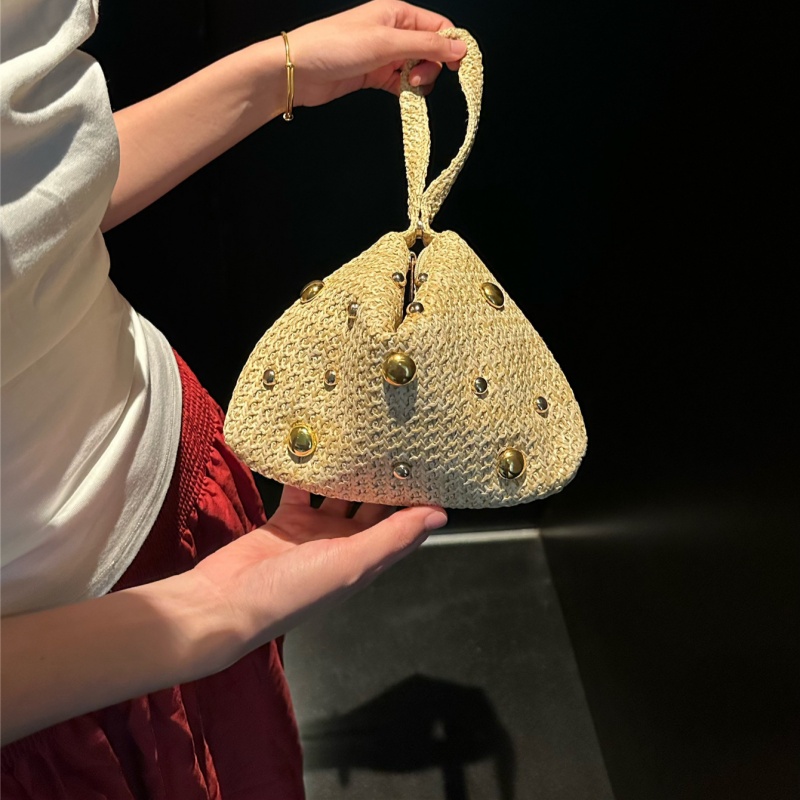 Borsa a tracolla triangolare i - Women'S Raffia Bags recensione e prezzo