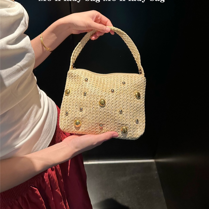 Borsa a tracolla triangolare i - Women'S Raffia Bags recensione e prezzo