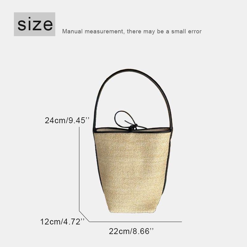Borse a secchiello piccole da  - Women'S Raffia Bags recensione e prezzo