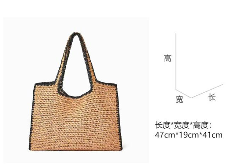 Borse tote in paglia intreccia - Women'S Raffia Bags recensione e prezzo