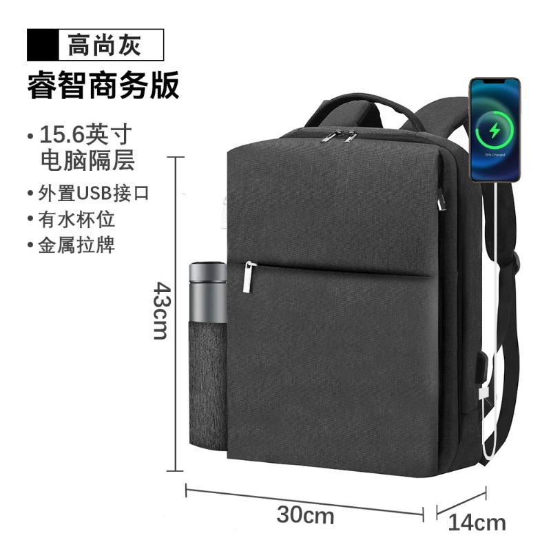 Nuovo Zaino Business da Uomo d - Women Bags Grey recensione e prezzo