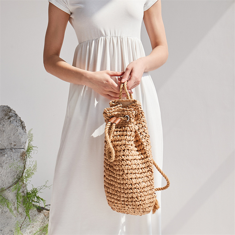 2023 Zaini di paglia casual es - Women'S Raffia Bags recensione e prezzo