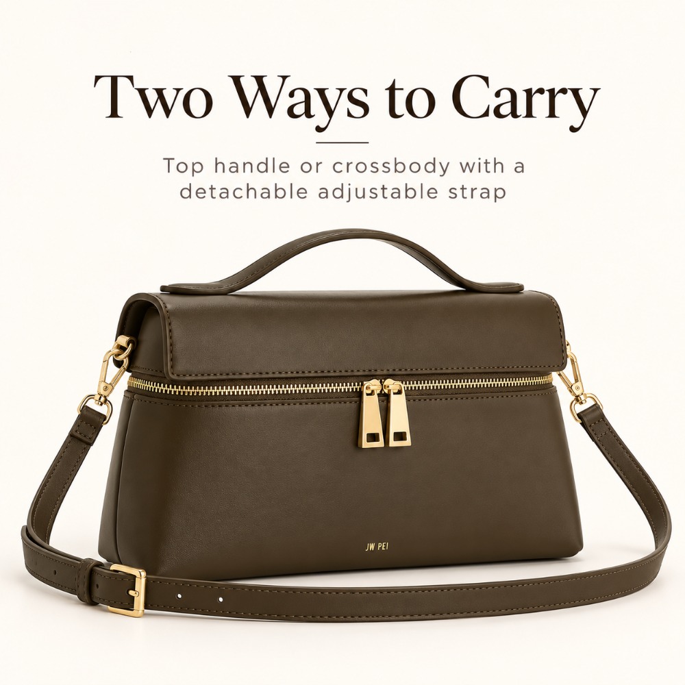 Borsa a tracolla verde oliva d - Women Bags Jw Pei recensione e prezzo