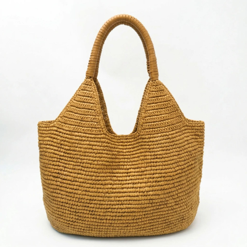 Borsa a Spalla in Rafia Intrec - Women'S Raffia Bags recensione e prezzo