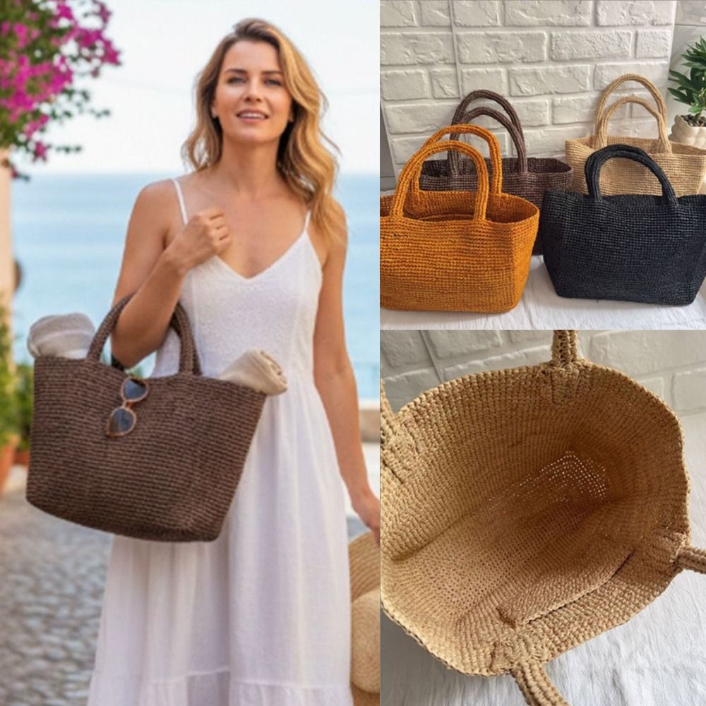 Nuova Borsa Artigianale in Pag - Women'S Raffia Bags recensione e prezzo