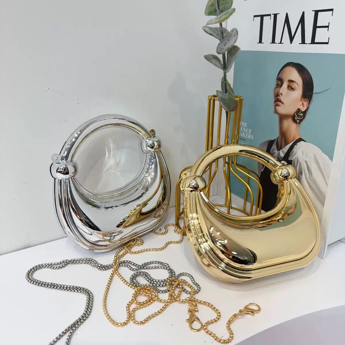 Mini borsa da sera dorata Bors - Women Bags Max recensione e prezzo