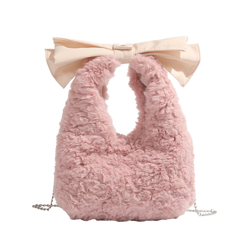 Borsa a Mano in Peluche con Fi - Women Bags Wholesale recensione e prezzo