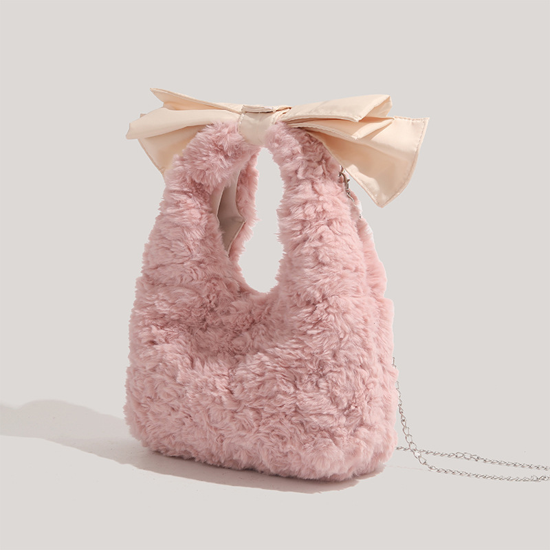 Borsa a Mano in Peluche con Fi - Women Bags Wholesale recensione e prezzo