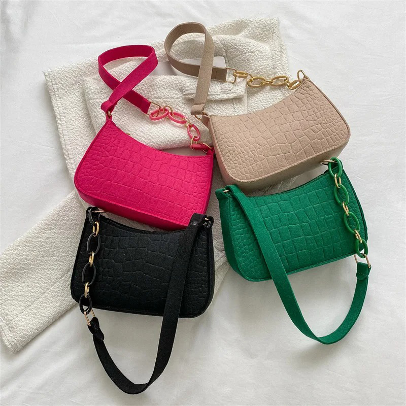 Borsa da Donna alla Moda a Mez - Half Moon Crescent recensione e prezzo